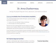 Tablet Screenshot of annacharbonneau.com